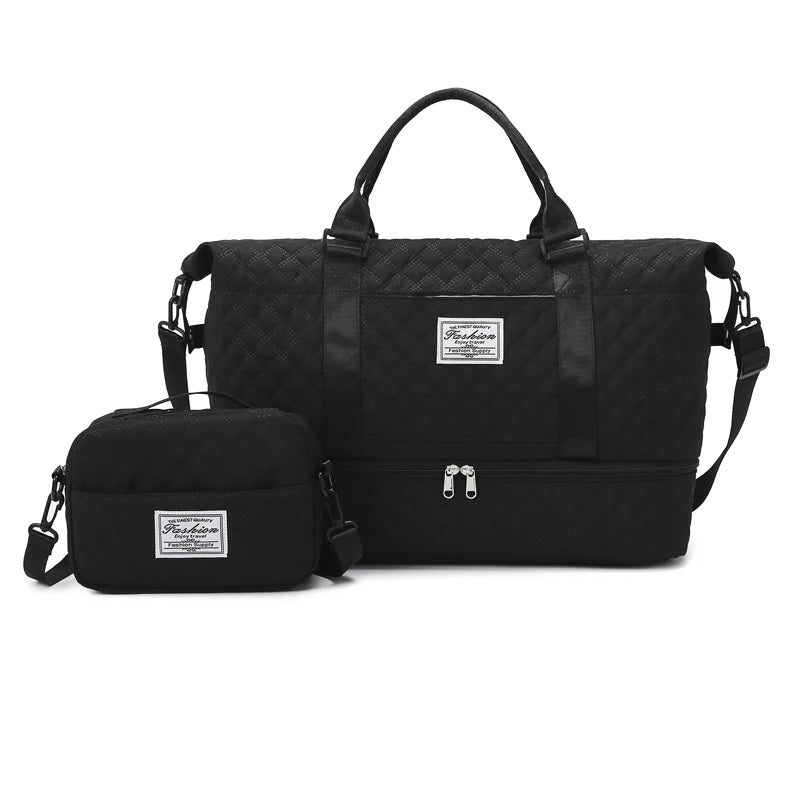M&T Wear - Large Capacity Travel Duffle Bag & Weekender Tote