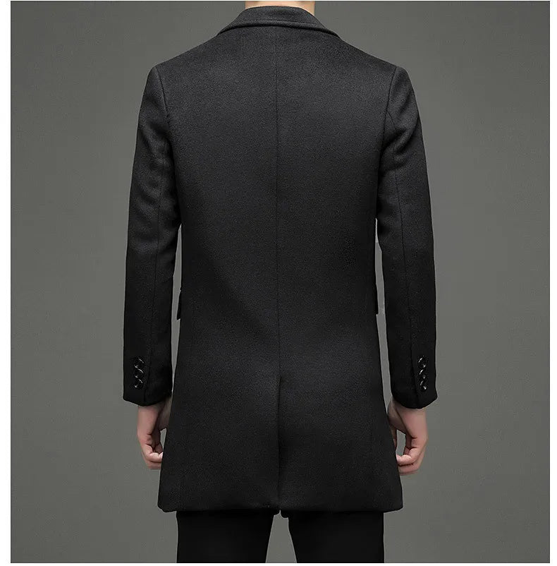 M&T Wear - Men's Solid Color Business Casual Autumn Jacket