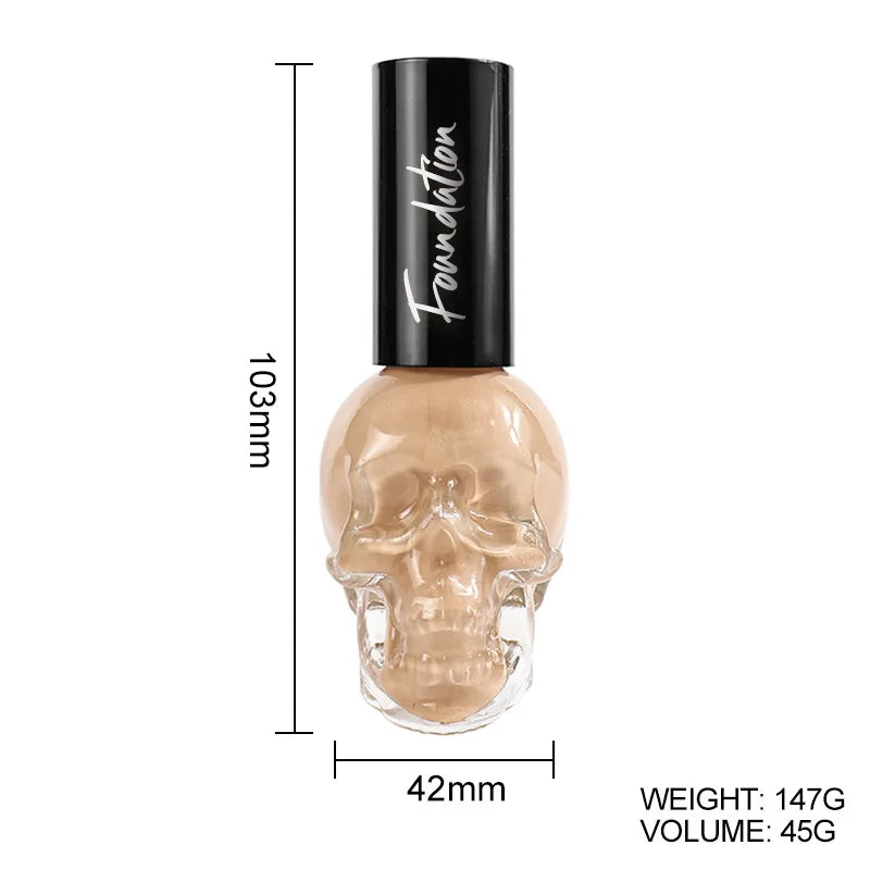 M&T Wear – Flawless Finish Liquid Foundation (Moisturizing, Oil-Control, Waterproof, Long-Lasting)