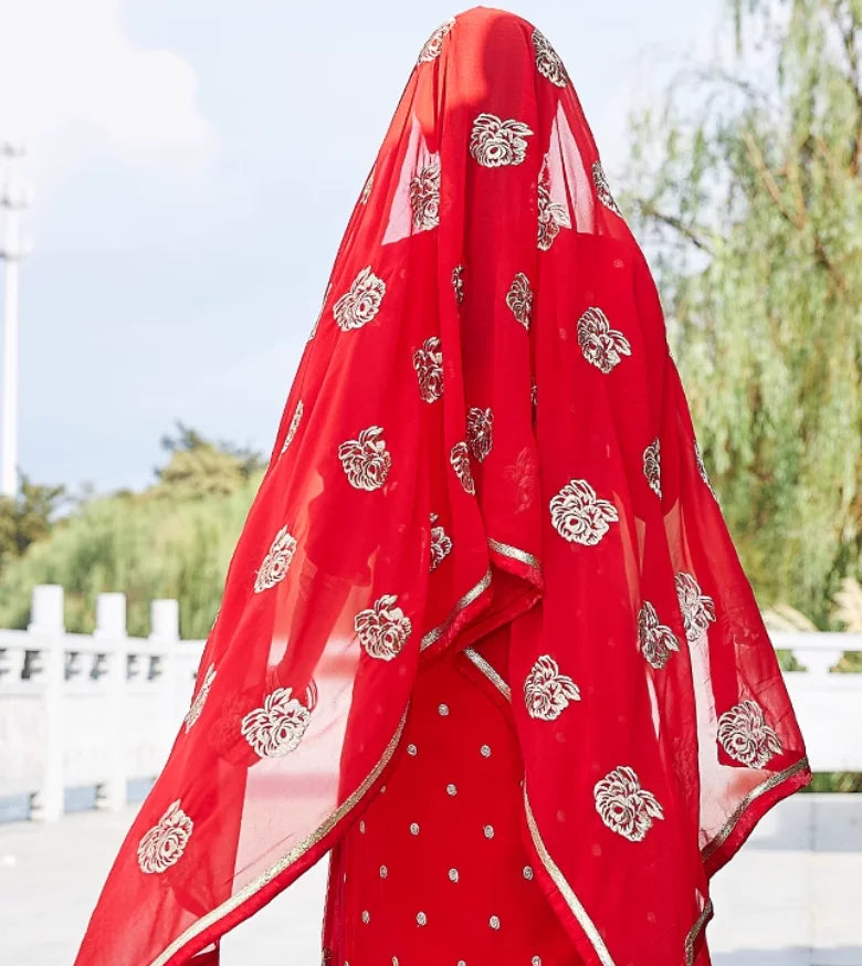 M&T Wear - Traditional Women's Ethnic Dance Costume Sari Next  Chaabi Three Piece Set