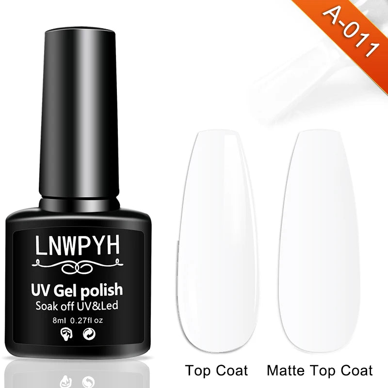 M&T Wear - 36 Color Gel Nail Polish Collection | Semi-Permanent Soak Off UV/LED Gel Varnish (8ml)