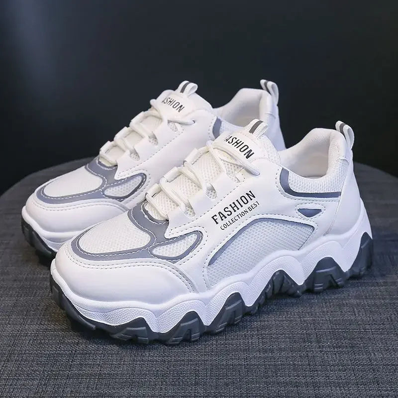 M&T Wear - Sports Shoes for Women Sneakers Athletic Trends 2025 High on Platform Woman Footwear Deals Cheap Walking Comfortable and Elegant