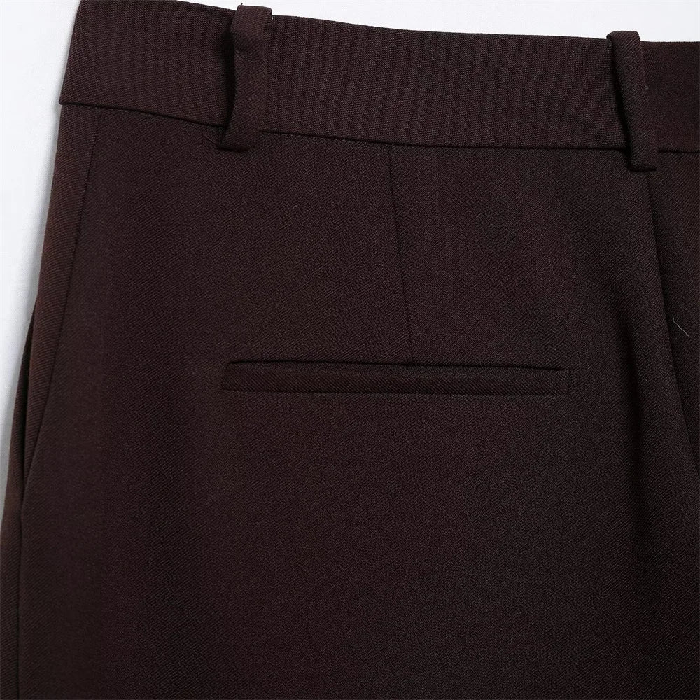 M&T Wear - Spring 2025 Women's Versatile Wide-Leg Suit Set