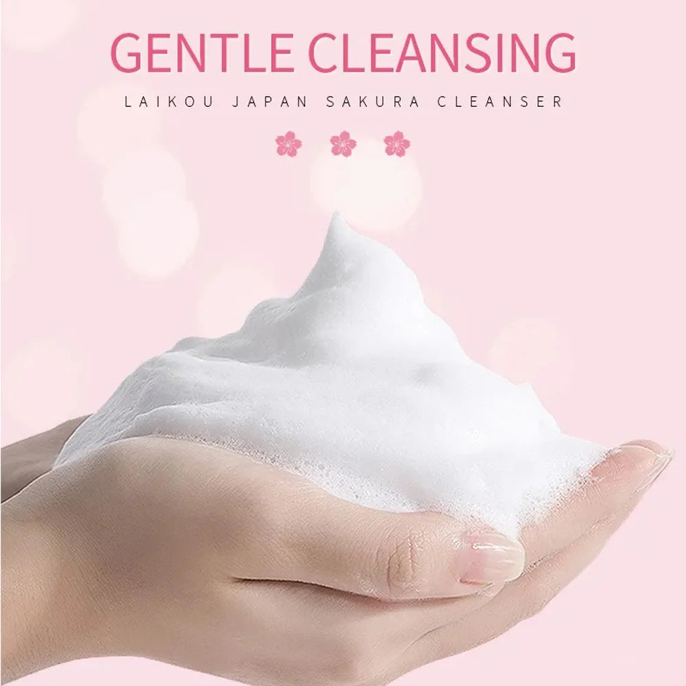 M&T Wear – Sakura Facial Cleanser 50g Deep Cleansing & Brightening Foam