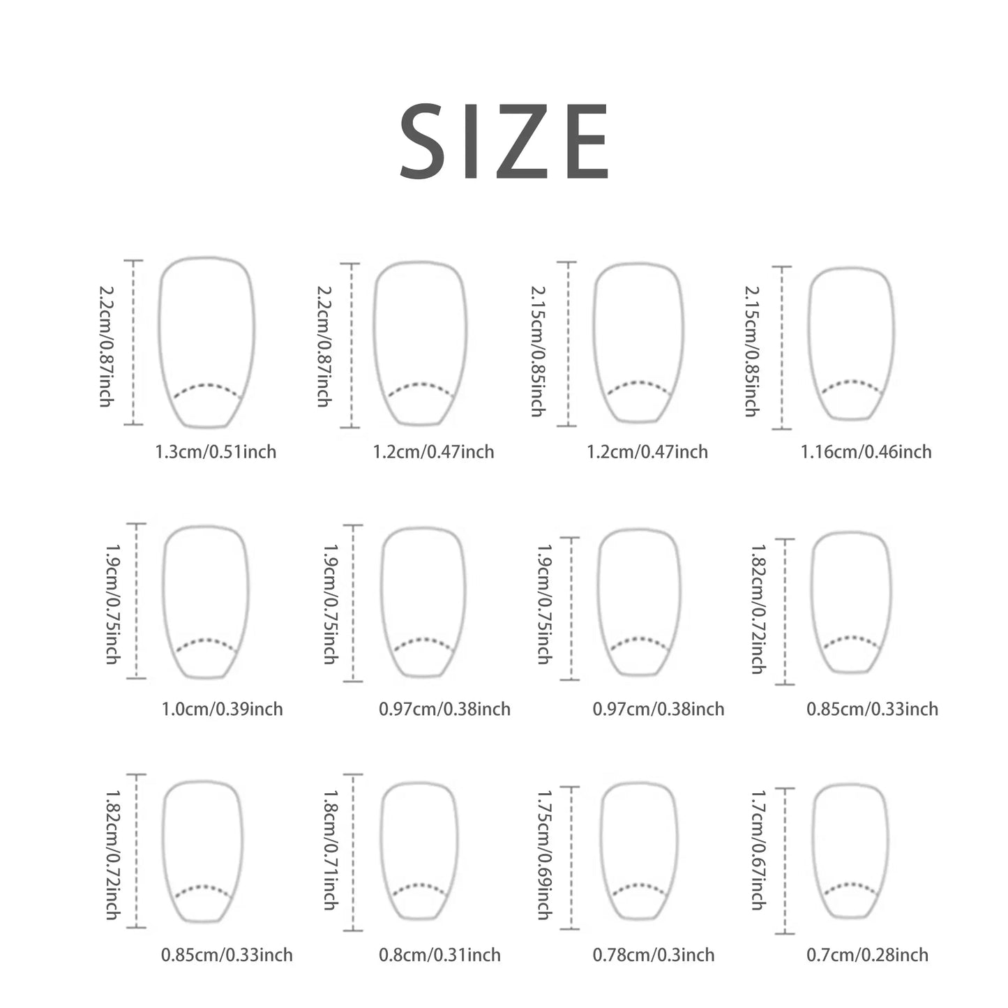 M&T Wear – 24PCS Butterfly Fake Nails with Nail Glue & File