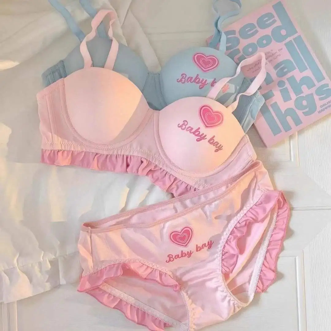 M&T Wear - Lingerie for Girls, A Bra Cover Set Without Underwire That Makes Women Look Rounder and Larger Bra set