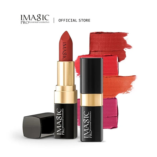 M&T Wear - IMAGIC Long-Lasting Matte Lipstick – 12 Shades of Smooth, Waterproof, and Moisturizing Lip Color