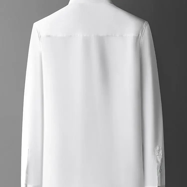 M&T Wear - Shirts for Men Long Sleeve Printed Funny with Print Man Shirt Button Up Sleeves Fashion 2024 Elegant Hipster High Quality Luxury