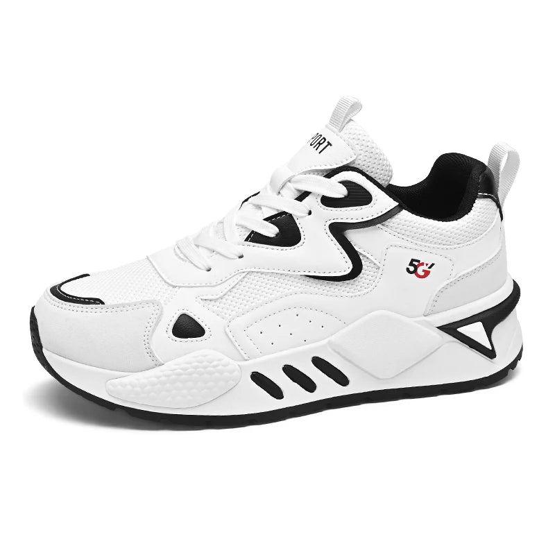 M&T Wear - Men's Casual Shoes Feature A Breathable Mesh Upper and A Thick Sole Making Them Fashionable and Versatile for Casual Wear