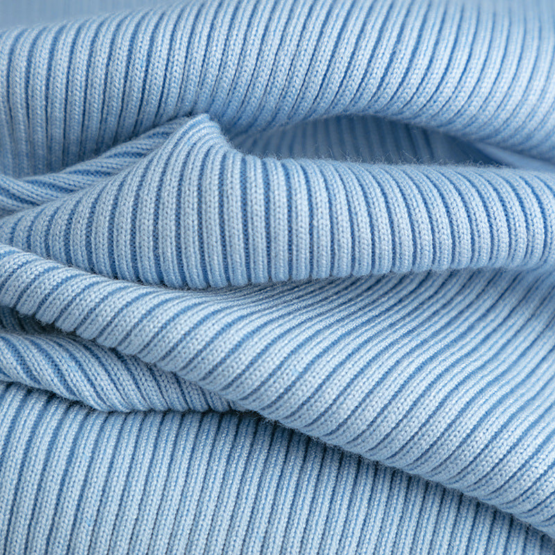 aM&T Wear - Elegant 2-Piece Knitted Sweater & Skirt Suit