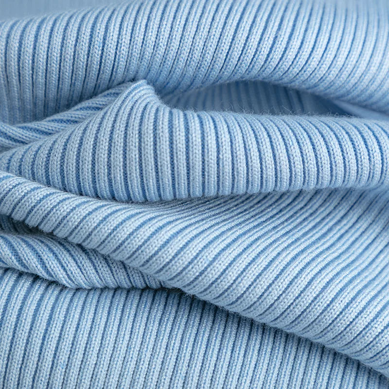 aM&T Wear - Elegant 2-Piece Knitted Sweater & Skirt Suit