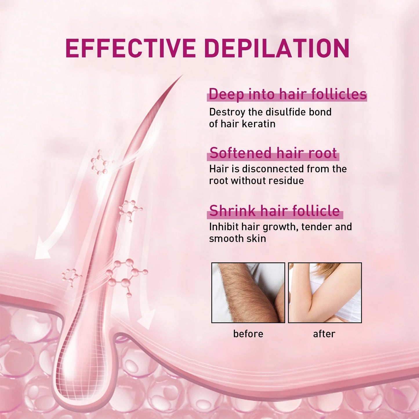 M&T Wear – OceAura Permanent Hair Removal Cream for Men