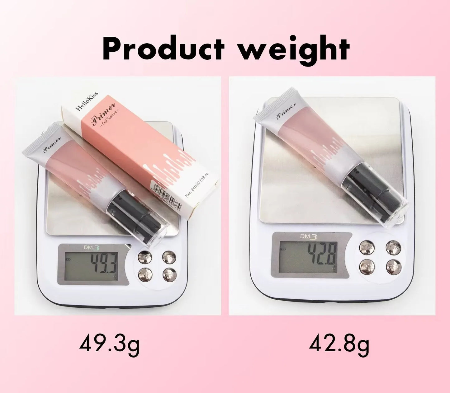 24ml Power Grip Primer Gel Based Hydrating Face Primer For Smoothing Skin Gripping Makeup Invisible Pore Colorless Primes