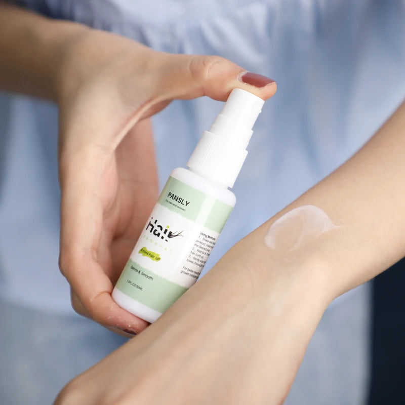 M&T Wear - 8-Min Painless Hair Removal Spray for Women | Cucumber Fresh Formula for Bikini, Armpit & Body