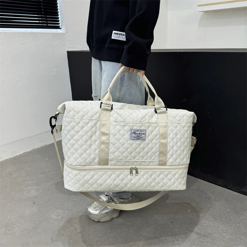 M&T Wear - Large Capacity Travel Duffle Bag & Weekender Tote