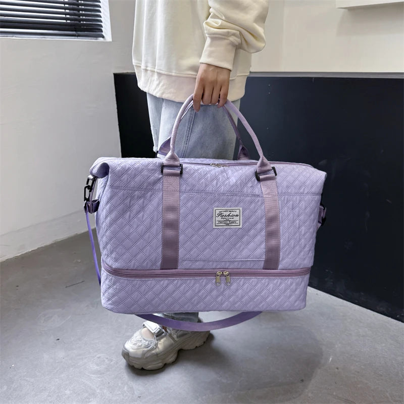 M&T Wear - Large Capacity Travel Duffle Bag & Weekender Tote