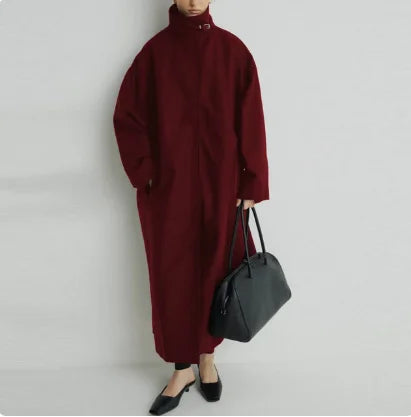 M&T Wear - Stylish Oversized Turtleneck Cotton Blend Winter Parka