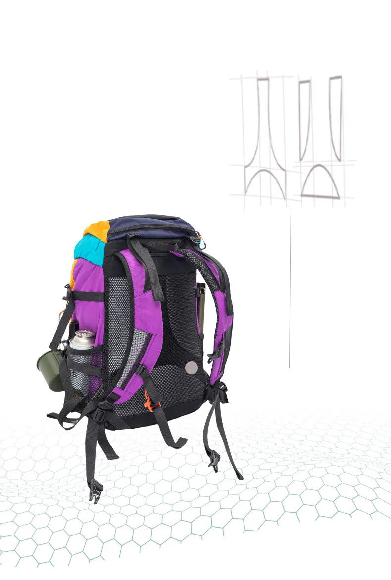 M&T Wear - Mountainhiker 35L Lightweight Tactical Outdoor Backpack