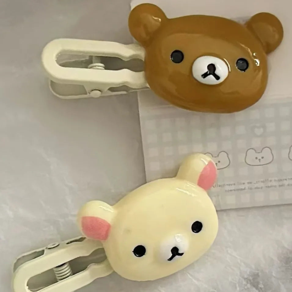 M&T Wear - 10 Hair Clips Summer Cute Ice Cream Hair Accessories