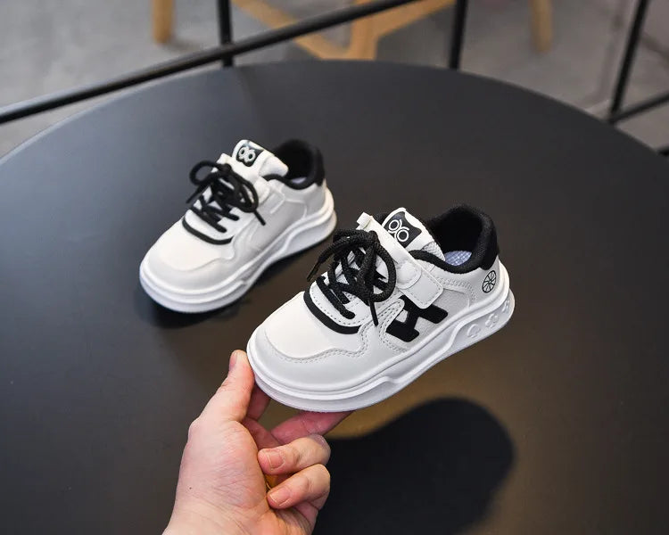 M&T Wear - Kids Basketball Shoes Comfortable Non-slip Students Running Shoes Soft Sole 2025 New Boys Girls Sports Shoes Hook&loop Trendy