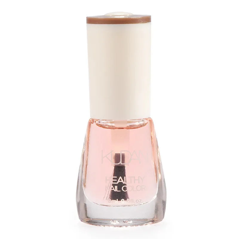 M&T Wear – 8ml White Fine Glitter Nail Polish (No Lamp Needed)