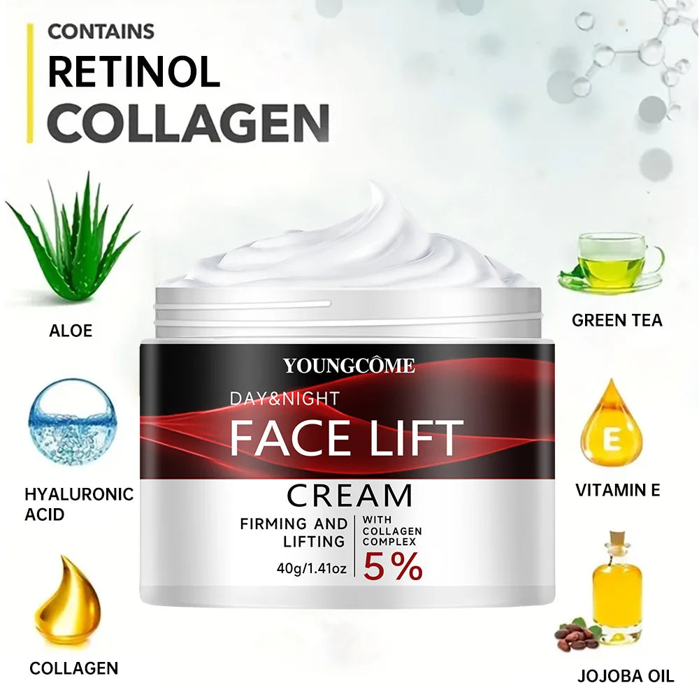 Wrinkle Removing Cream Anti Aging Firming Lifting Fade Fine Lines Whitening Moisturizing Brightening Skin Care Cosmetic