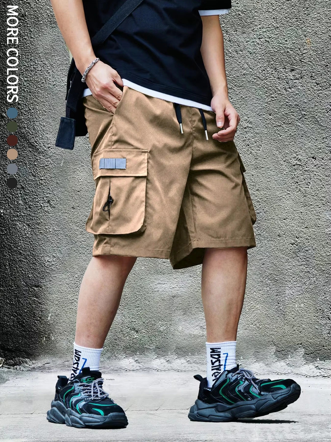M&T Wear - Men's Cargo Shorts, Outdoor, Travel, Casual Sports, Large Pockets, Durable and Comfortable Fabrics, Thin Shorts for Outings 17