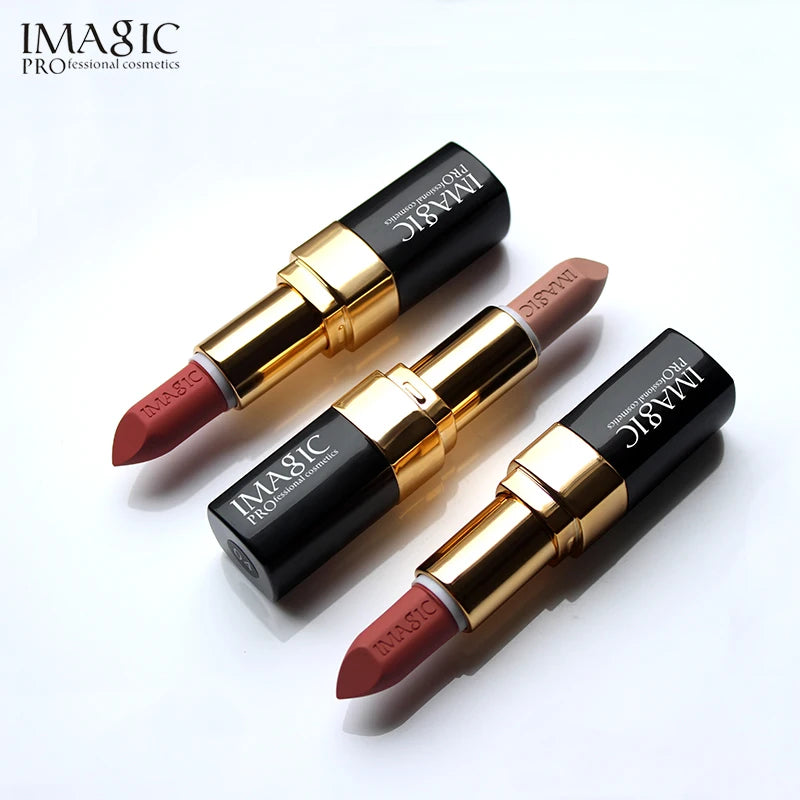 M&T Wear - IMAGIC Long-Lasting Matte Lipstick – 12 Shades of Smooth, Waterproof, and Moisturizing Lip Color