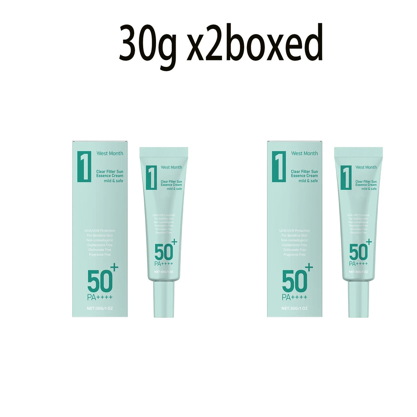 Anti Sun Cream SPF50 UV Defense Broad Spectrum Sunlight Protection Reduce Redness Hydrating Waterproof Prevent Sunburn Sunscreen