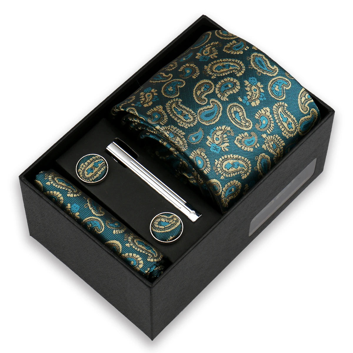 M&T Wear - Luxury Paisley Tie & Suit Gift