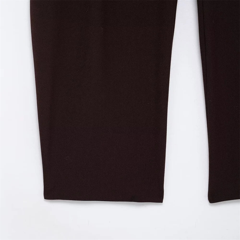 M&T Wear - Spring 2025 Women's Versatile Wide-Leg Suit Set