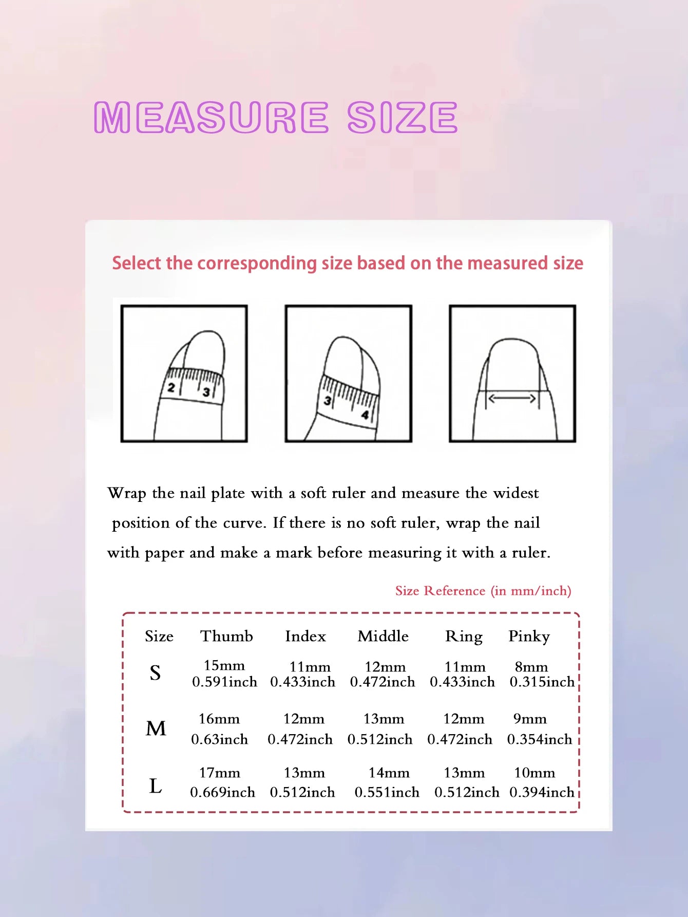 M&T Wear – 10PCS Handmade Fake Nails | Blue French Tips with Golden Accents