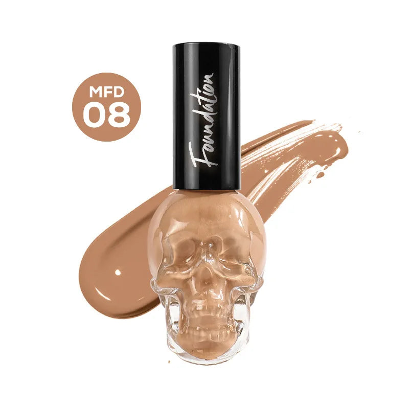 M&T Wear – Flawless Finish Liquid Foundation (Moisturizing, Oil-Control, Waterproof, Long-Lasting)