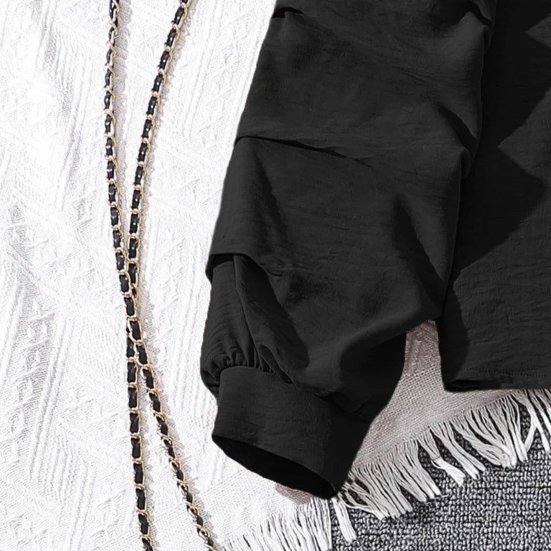 M&T Wear - Kids Clothing Sets For Girls Khaki Off-shoulder Long sleeve Top & Stripe Printing Pants Summer Resort Style Children Suits OOTD