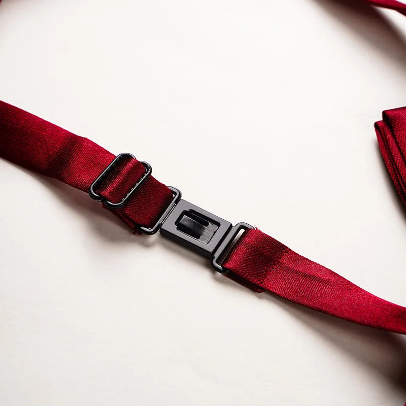 Classic Men Bowtie Boys Grils Children Bow Tie Fashion Solid Color Green Red Black White Green Wedding Ties Accessories