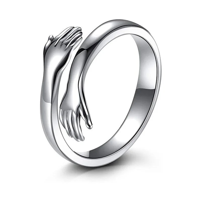 M&T Wear – Romantic Love Hug Adjustable Ring for Women