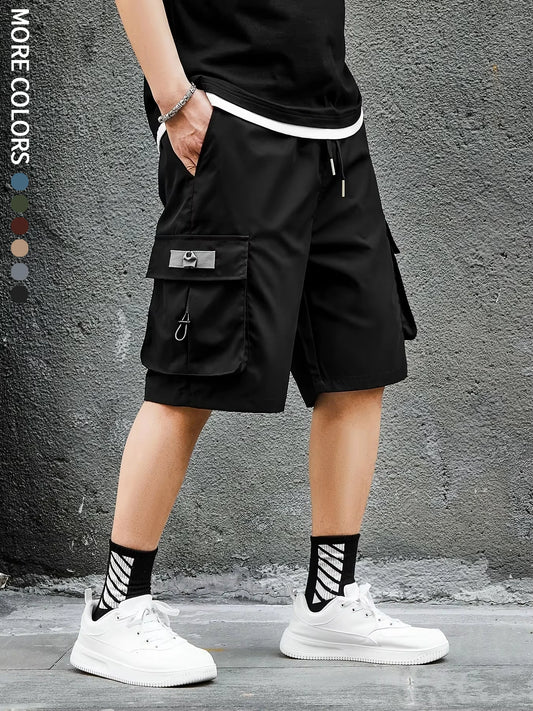 M&T Wear - Men's Cargo Shorts, Outdoor, Travel, Casual Sports, Large Pockets, Durable and Comfortable Fabrics, Thin Shorts for Outings 17