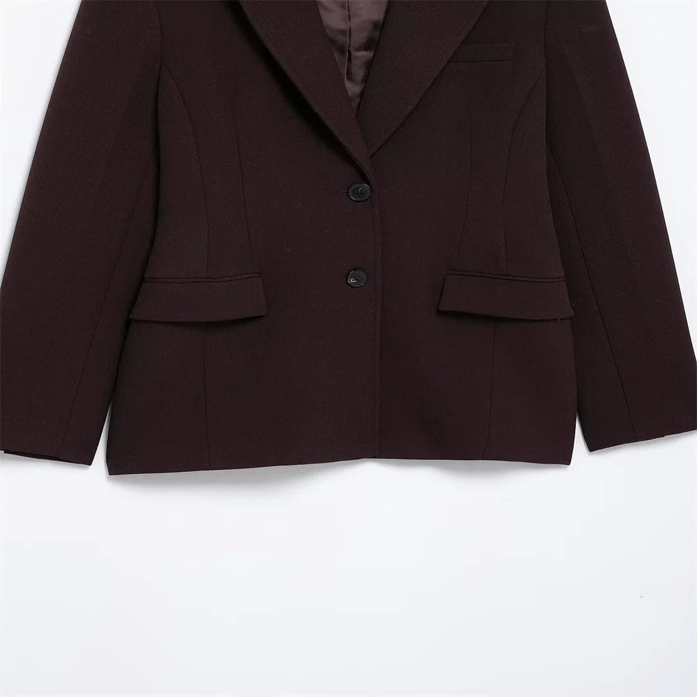 M&T Wear - Spring 2025 Women's Versatile Wide-Leg Suit Set