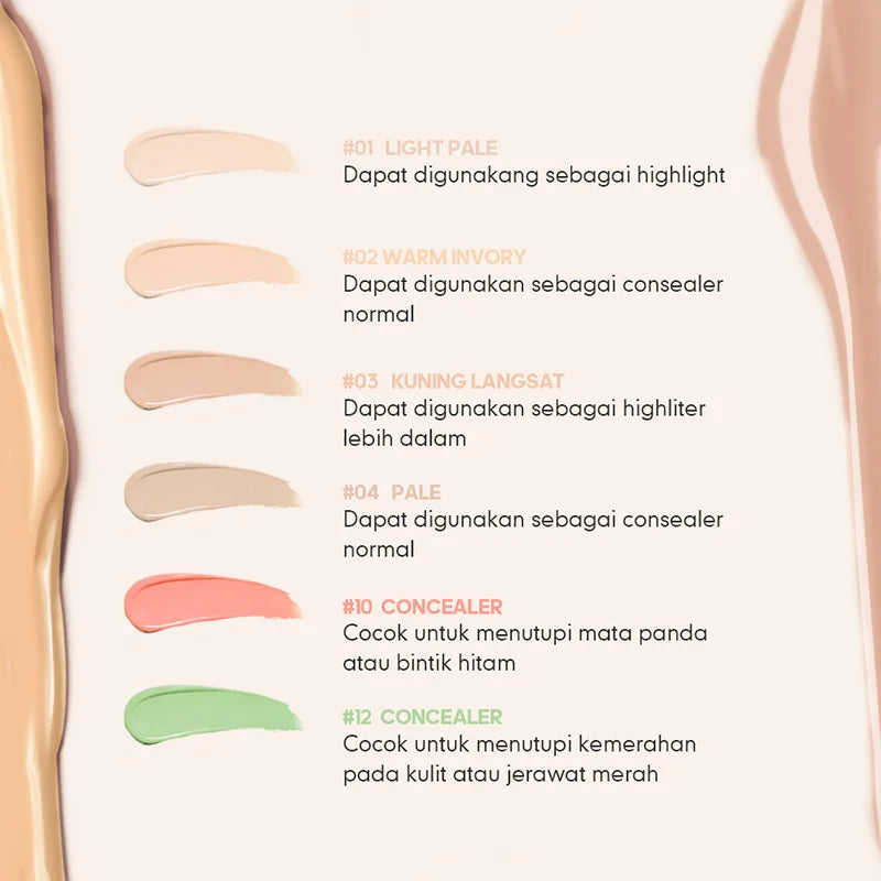 M&T Wear – Long-Lasting Full Coverage Concealer Cream