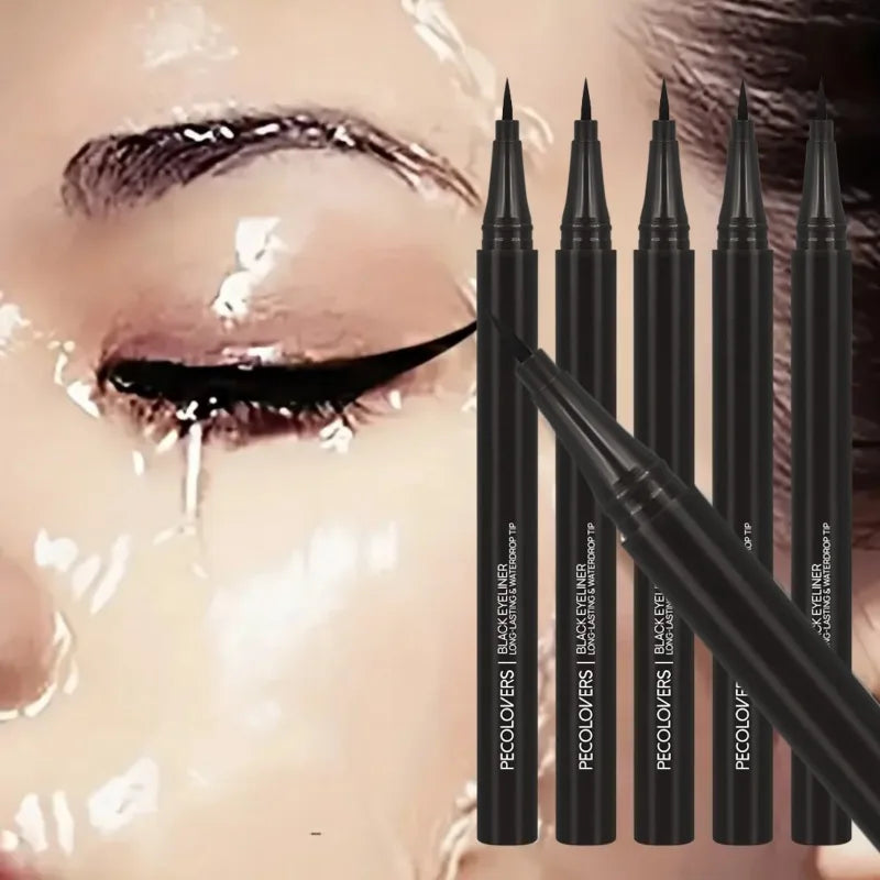 M&T Wear - 5 Pcs Smooth Waterproof Liquid Eyeliner Pen Set