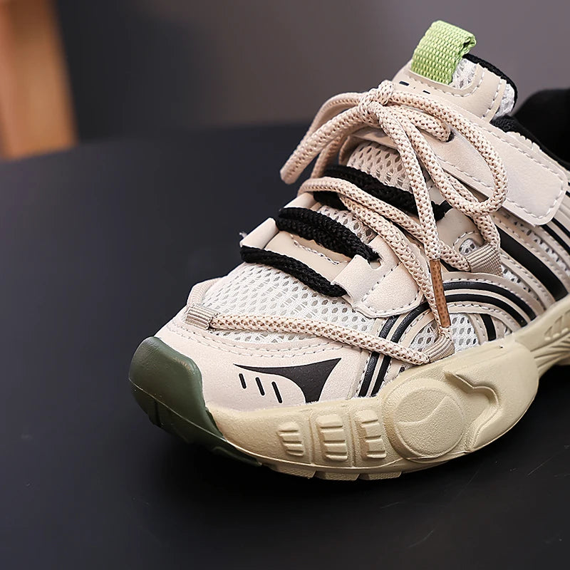 M&T Wear - Kids Sport Shoes Non-slip Fashion Toddler 2025 New Autumn Children Shoes for Boys Mesh Breathable Girls Sneakers Size 26-36