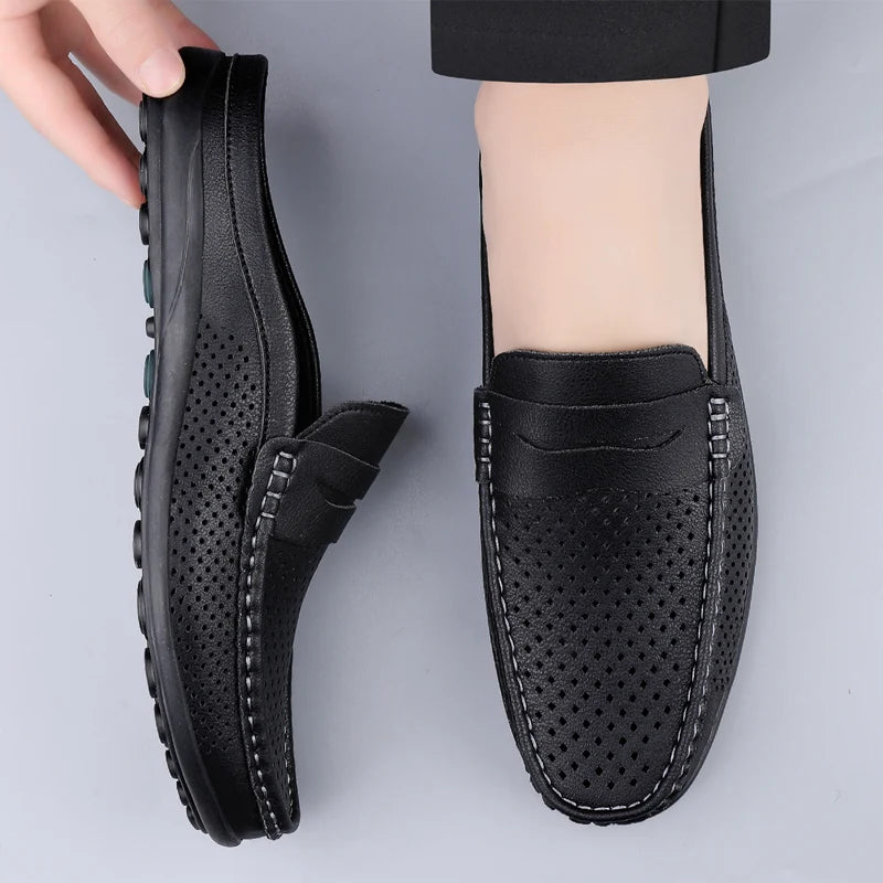 M&T Wear - Men's casual shoes four season light versatile fashion soft soled outdoor comfortable semi slippers wear-resistant casual shoes